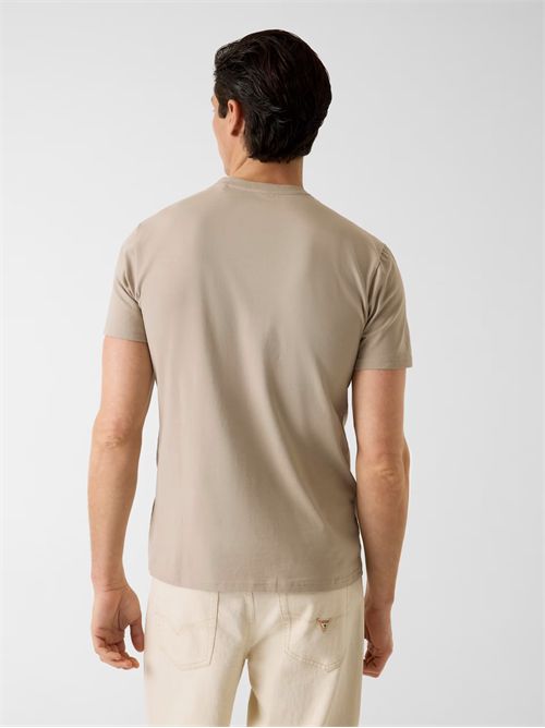 T-shirt con logo triangolare GUESS | M6GI11K2992/G1CA